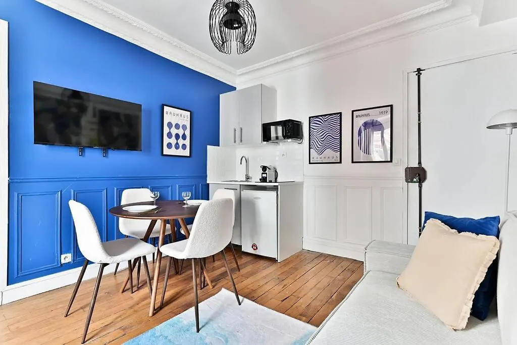 Apartment Appartement Paisible Centre De Paris - Bleu - II