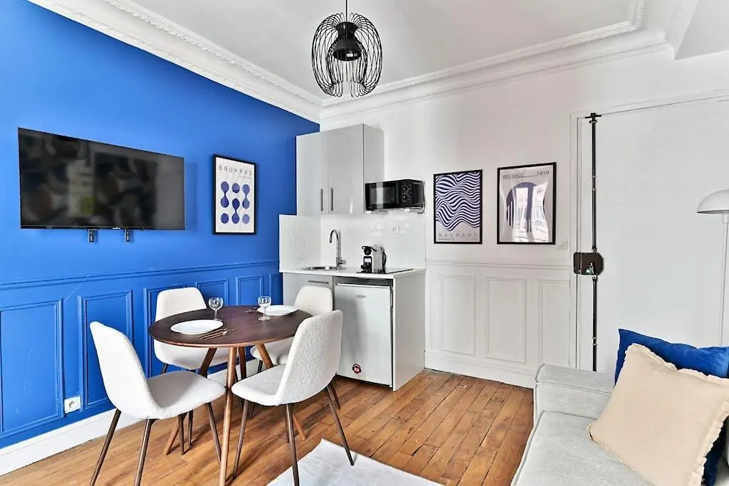 Appartement Paisible Centre De Paris - Bleu - II