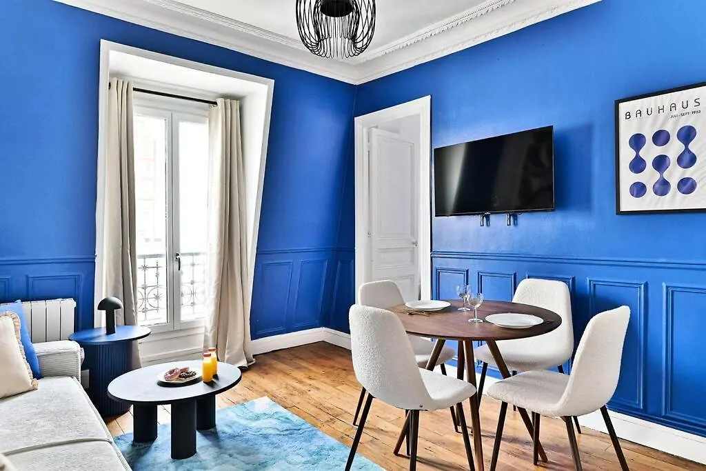 Appartement Paisible Centre De Paris - Bleu - II 0*,