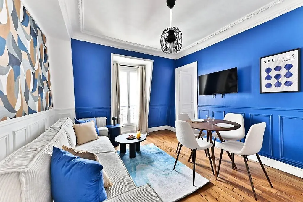 Appartement Paisible Centre De Paris - Bleu - II location